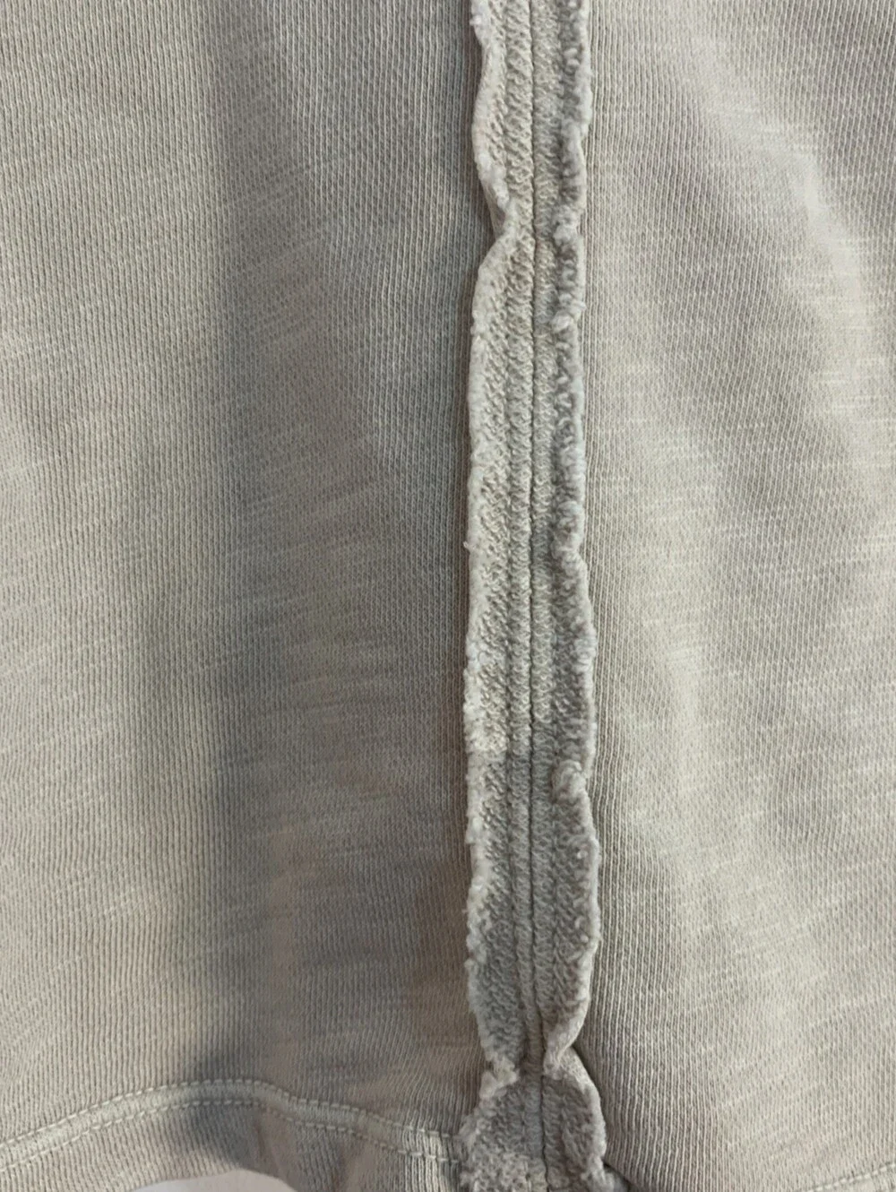 Pilcro Anthropologie Crop Batwing  Eyelet Lace Sweatshirt Size XXS